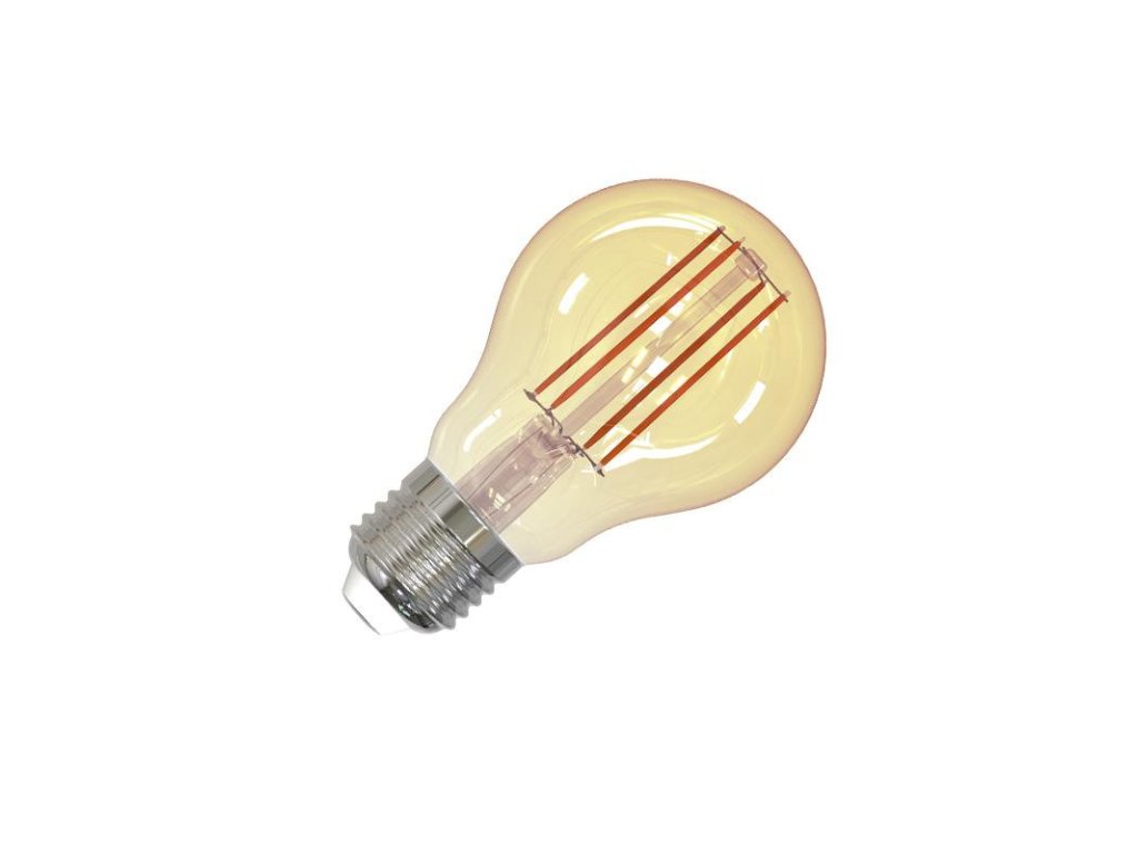 led ziarovka filament 12w vintage a60 e27 2000k zlf513dv