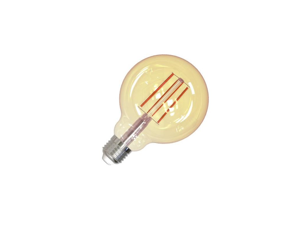 led ziarovka filament 12w vintage g95 e27 2000k zlf911dv