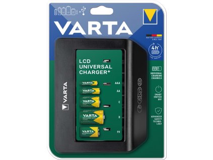 univerzalna nabijacka baterii varta 57688 lcd display