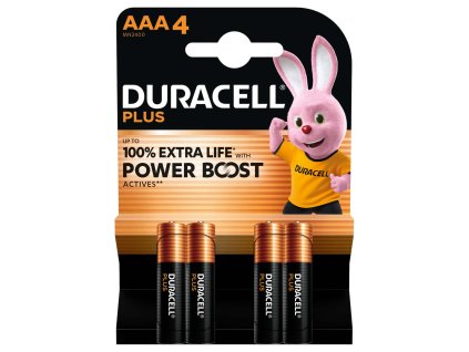 duracell plus power boost mn2400 aaa bl4