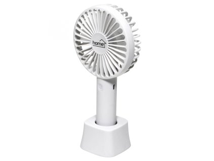 rucny nabijatelny ventilator 9 cm biela farba hf 9 wh
