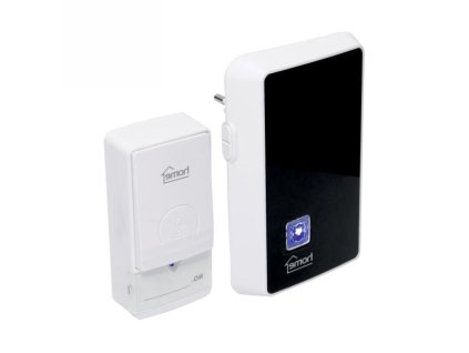 bezdrotovy a bezbateriovy zvoncek 230 v 100 m dbk 1000ac