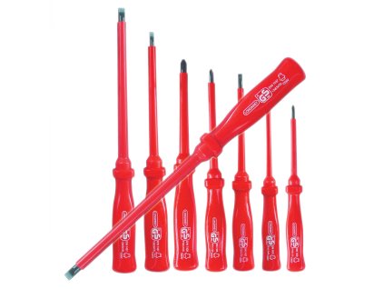 sada skrutkovacov s izolovanou rukovatou 1000v 7 ks 8pk 8100