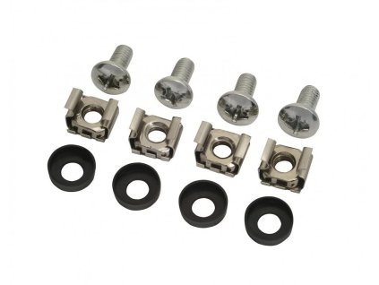 montazna sada m6 4ks matice 4ks skrutky 4ks plast podlozky