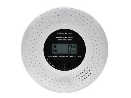 solight detektor dymu a oxidu uholnateho lcd displej 2x aa baterie