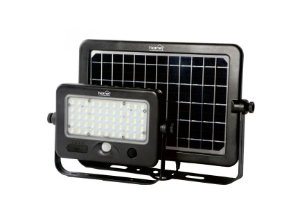 led reflektor so solarnym panelom a senzorom pohybu flp 1100 solar