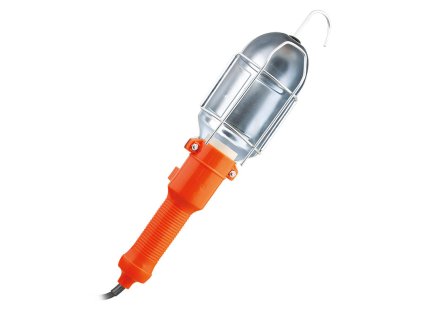 solight montazna lampa e27 ac 230v 5m oranzova s kovovou mriezkou