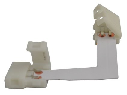 solight prepojovaci pravouhly konektor pre led pasy 8mm zacvakavaci konektor na oboch stranach 1ks sacok