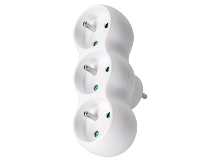 solight rozbocovac 3 x 10a biely