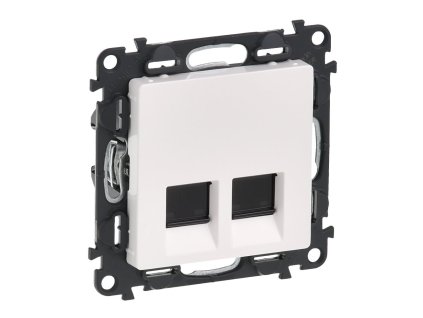 valena life 753149 zasuvka datova 2xrj45 cat6e stp biela