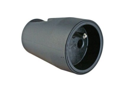 zasuvka spojovacia kopp priama cierna