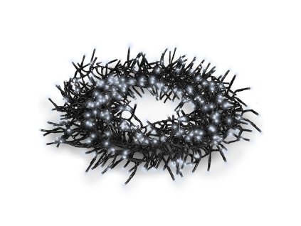 solight led vonkajsia vianocna retaz s dialkovy ovladanim cluster 576 led 8 funkcii casovac ip44