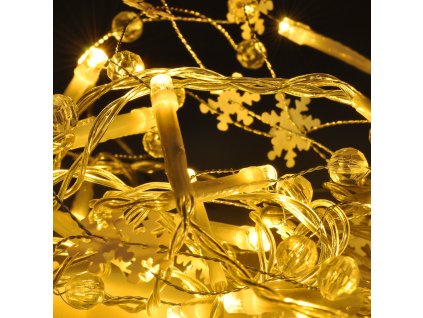 solight led retaz s ozdobnymi priveskami 20led 60x mini dekoracie 2m 2x aa