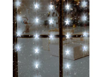 led svetelny zaves hviezda