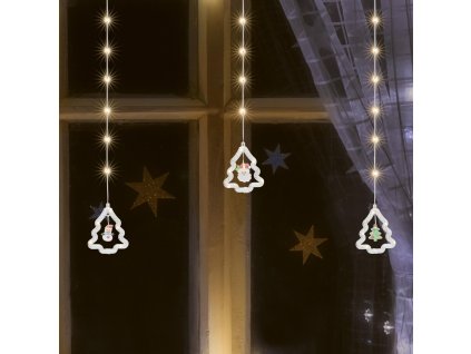 svetelny zaves vianocny stromcek