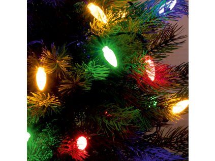 svietiaci retazec 40 ks farebnych ziaroviek