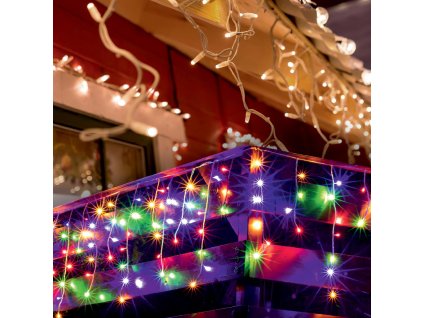 led svietiaci zaves 300 ks farebnych led