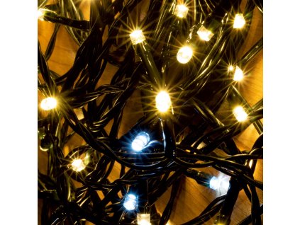 led ziariaci svetelny retazec tepla studena biela 200 led na vonkajsie pouzitie