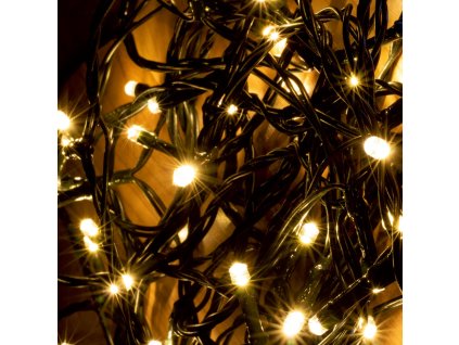 led ziariaci svetelny retazec tepla studena biela 200 led na vonkajsie pouzitie