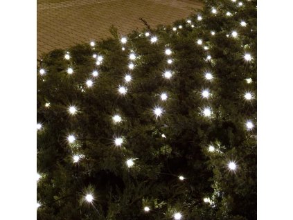 led svietiaca siet 3 x 3 m na vonkajsie pouzitie 240 ks studenych bielych led zeleny kabel 5 m napajaci kabel