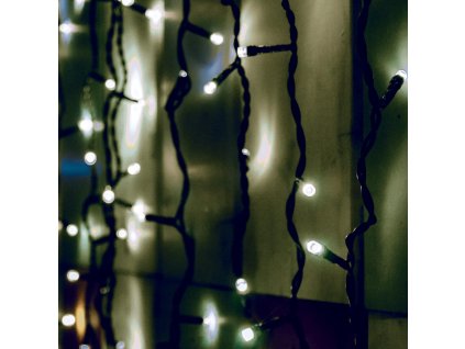 spojovatelny svetelny zaves 204 led biela na vonkajsie pouzitie