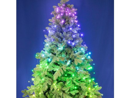 isparkle led svietiaci retazec zvazok smart rgb 144 led ip44