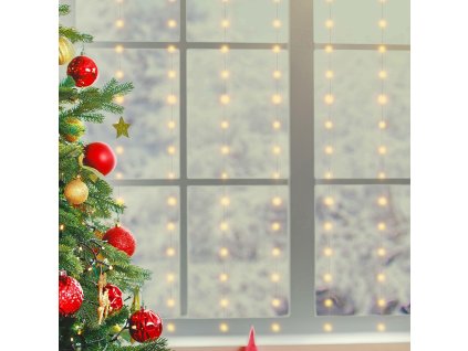 micro led svietiaci zaves 3 x 2 m 10 retazov 20 led tepla biela 8pr