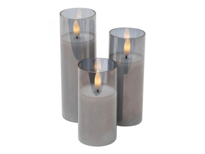 led sviecka v skle sada o5x10 125 15 cm