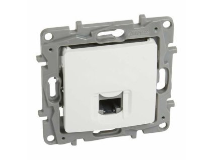 niloe 764577 zasuvka rj45 cat6 ftp biela