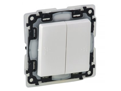 valena life 752156 seriovy spinac c5 ip44 biely