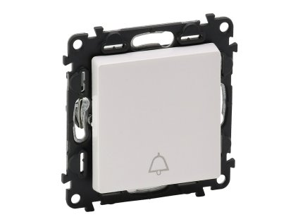 valena life 752115 tlacidlo so symbolom zvonceka biele