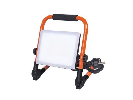 solight led reflektor so sklopnym stojanom 50w 4500lm 4000k kabel so zastrckou ip65