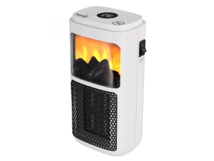 prenosny keramicky ohrievac a plamenovym efektom fkh 401