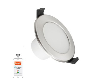 led svietidlo wifi 7w ip44 3000k 6500k si ldl163 sw