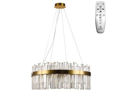 led kristalove svietidlo dialkovy ovladac 80w j6332 c