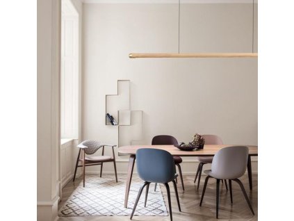 dreveny luster na lanku z masivneho dreva led 22w 1200 wrl0521