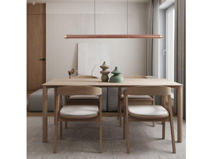 dreveny luster na lanku z masivneho dreva led 22w 1200 wrl0621