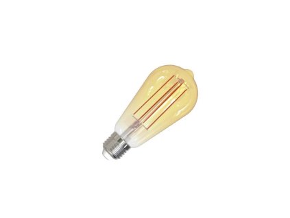 led ziarovka filament slim 45w vintage st64 e27 1800k zfs101