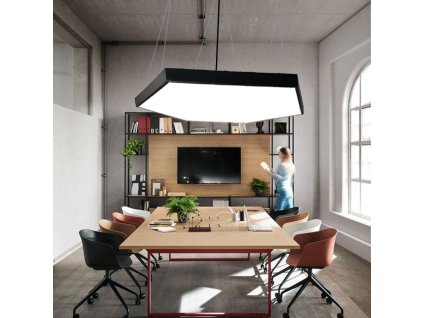 led zavesny luster na lanku 120w 4000k lcl7324 h