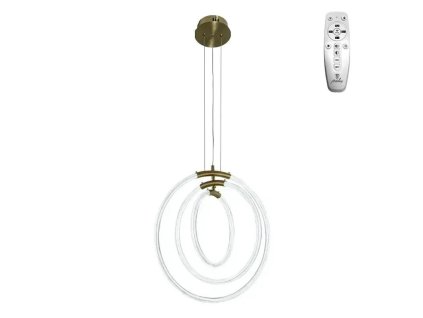 led zavesna lampa dialkovy ovladac 35w j4358 g