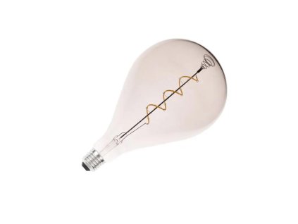 led dekorativna ziarovka filament spiral 4w smoke a165 e27 2000k zsf114