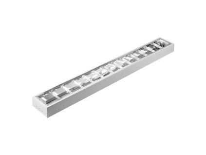 biele ziarivkove prisadene svietidlo na 2 x t8 120cm led trubica tl301