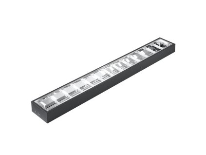 cierne ziarivkove prisadene svietidlo na 2 x t8 120cm led trubica tl301b