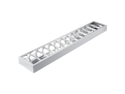 biele ziarivkove prisadene svietidlo na 2 x t8 120cm led trubica tl302