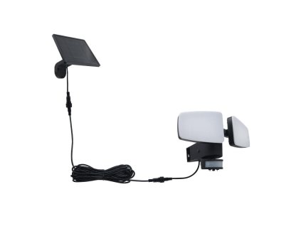 led cierne vonkajsie solarne svietidlo so senzorom 12w 3000k 4100k 6500k ls023