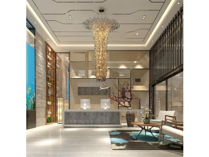 luxusny zavesny kristalovy luster 41 x g9 ca061 2300h