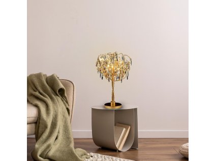 luxusna kristalova stolna lampa 5 x g9 ca061 t