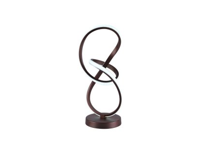 led dizajnova stolna lampa 28w jt1302 br