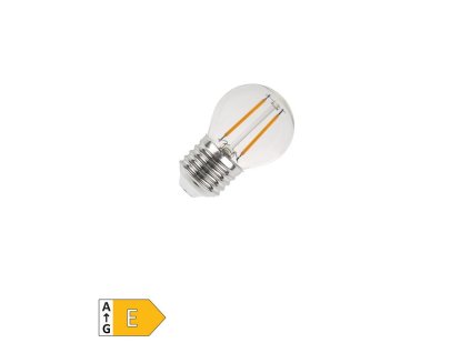 led ziarovka filament 2w g45 e27 3000k zlf815