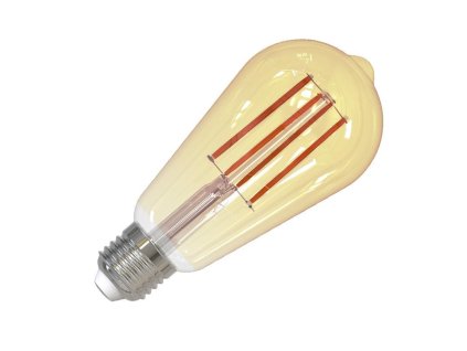 led ziarovka filament 12w vintage st64 e27 2000k zlf915dv